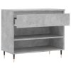 Botník betonově šedý 70x36x60 cm kompozitní dřevo 831432