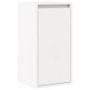Nástěnná skříňka bílá 30 x 30 x 100 cm masivní borovice 813507