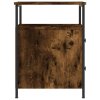 Noční stolky 2 ks kouřový dub 44 x 45 x 60 cm kompozitní dřevo 826008