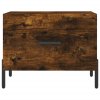 Konferenční stolky 2 ks kouřový dub 50x50x40cm kompozitní dřevo 829423