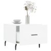Konferenční stolek bílý 50 x 50 x 40 cm kompozitní dřevo 829428