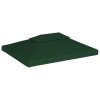Náhradní střecha na altán 310 g/m² zelená 3 x 4 m 40882