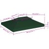 Náhradní střecha na altán 310 g/m² zelená 3 x 4 m 40882