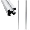 Plotové sloupky 2 ks hliník 185 cm 49076