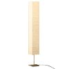 Stojací lampa s ocelovým stojánkem béžová 170 cm 60262