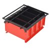Lis na výrobu papírových briket ocel 38x31x18 cm černo-červený 142922