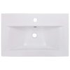 Zabudované umyvadlo 61 x 39,5 x 18,5 cm keramika bílé 145061