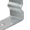 Plotové kotvy 6 ks stříbrné 9 x 6 x 15 cm pozinkovaná ocel 145333