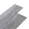 Podlahová krytina PVC 5,02 m² 2 mm samolepicí matné šedé dřevo 146602
