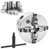 4čelisťové samostředící sklíčidlo soustruh 160 mm ocel 146711