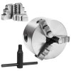 3čelisťové samostředící sklíčidlo soustruh 100 mm ocel 146705
