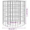 Gabionové ohniště Ø 50 cm pozinkovaná ocel 153558