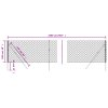 Drátěné pletivo zelené 1 x 25 m 153913