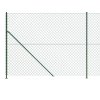 Drátěné pletivo s přírubami zelené 1,4 x 25 m 153947