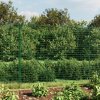 Drátěný plot s přírubami zelený 1,8 x 25 m 154157