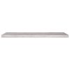 Plovoucí nástěnné police 4 ks betonově šedé 90x23,5x3,8 cm MDF 326605