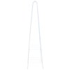 Věšák na oblečení 59 x 35 x 150 cm bílý 246725