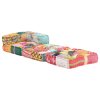 Modulární pouf patchwork textil 287697