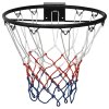 Basketbalová obroučka černá 45 cm ocel 93659