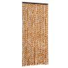 Závěs proti hmyzu okrovo-bílý 90 x 220 cm Chenille 325458