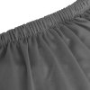 Strečový potah na 3místnou pohovku antracitový polyester žerzej 332938