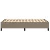 Rám postele bez matrace taupe 120 x 200 cm textil 347054
