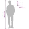 Nástěnné zrcadlo stříbrné Ø 20 cm kulaté 348173