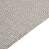 Venkovní hladce tkaný koberec 140x200 cm taupe 340782