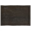 Stolní deska tmavě hnědá 80x50x(2-4)cm ošetřený dub živá hrana 364008