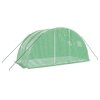Skleník s ocelovým rámem zelený 8 m² 4 x 2 x 2 m 364081