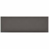 Nástěnné panely 12 ks šedé 90 x 30 cm umělá kůže 3,24 m² 343914