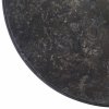 Stolní deska černá Ø 50 x 2,5 cm mramor 149193