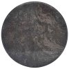 Stolní deska černá Ø 50 x 2,5 cm mramor 149193