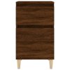 Noční stolek hnědý dub 40 x 35 x 70 cm 819706