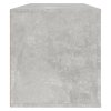 Nástěnný botník betonově šedý 100x35x45 cm kompozitní dřevo 821024