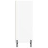 Příborník bílý 34,5 x 32,5 x 90 cm kompozitní dřevo 828740