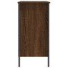 Botník hnědý dub 100 x 35 x 70 cm kompozitní dřevo 831847