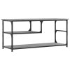 TV skříňka šedá sonoma 103x38x46,5 cm kompozitní dřevo a ocel 831826