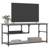 TV skříňka šedá sonoma 103x38x46,5 cm kompozitní dřevo a ocel 831826