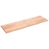 Stolní deska světle hnědá 200x60x(2-4)cm ošetřený masivní dub 3156399