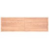 Stolní deska světle hnědá 200x60x(2-4)cm ošetřený masivní dub 3156399