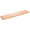 Stolní deska světle hnědá 180x40x(2-6)cm ošetřený masivní dub 3156390