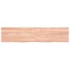 Stolní deska světle hnědá 180x40x(2-6)cm ošetřený masivní dub 3156390