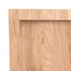 Stolní deska světle hnědá 180x40x(2-6)cm ošetřený masivní dub 3156390