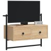 TV skříňka nástěnná dub sonoma 60,5x30x51 cm kompozitní dřevo 833454