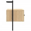 TV skříňka nástěnná dub sonoma 60,5x30x51 cm kompozitní dřevo 833454