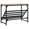 Botník dub sonoma 60 x 30 x 45 cm kompozitní dřevo 833414