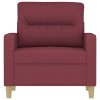 Křeslo vínové 60 cm textil 359225