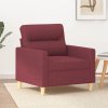 Křeslo vínové 60 cm textil 359225