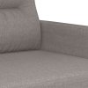 3místná pohovka taupe 180 cm textil 359250